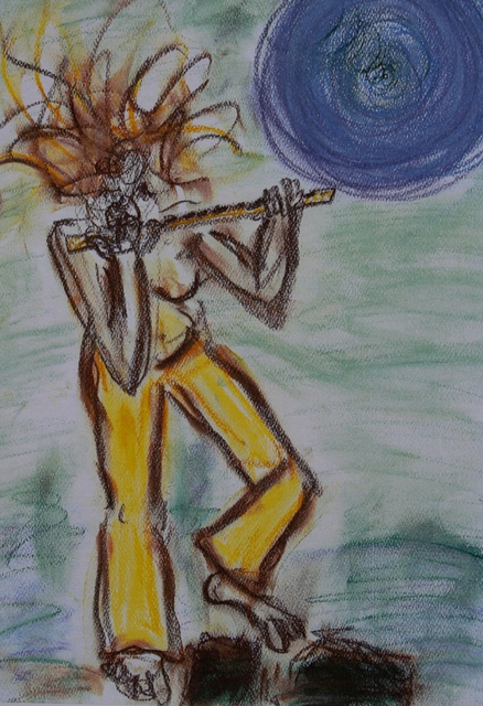 Blue Moon Flute Radwoman