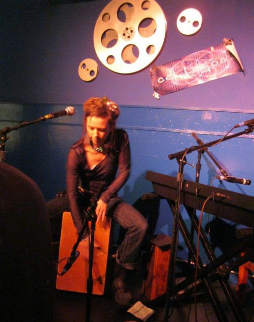 playin cajon, Backstage Lounge Santa Cruz